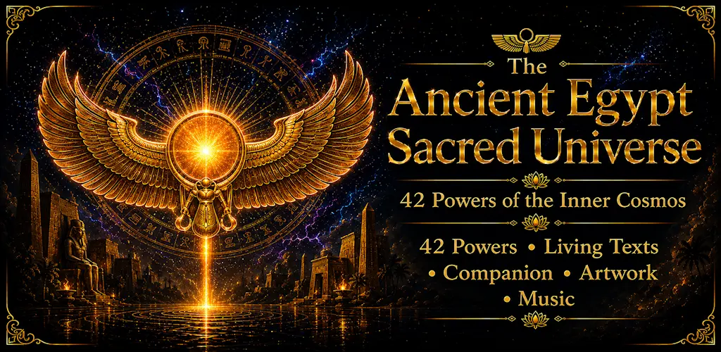 Ancient Egypt Sacred Universe app poster