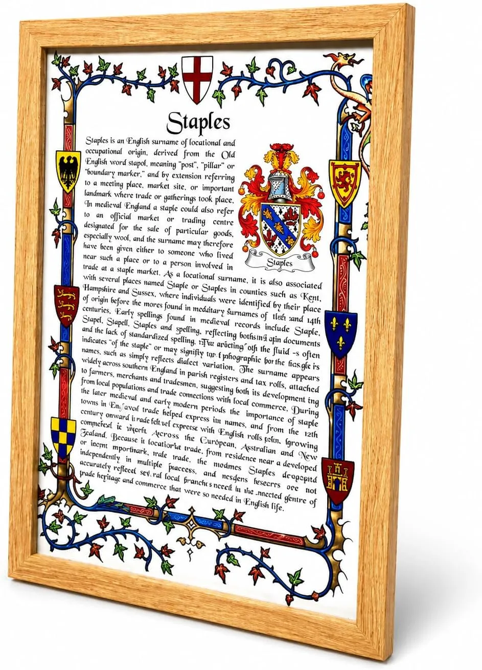 Heritage Coat of Arms Display
